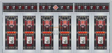 不銹鋼門廠報(bào)價(jià) 品牌六開(kāi)門專業(yè)供應(yīng) 佛山市禪城區(qū)振宏門業(yè)加工廠